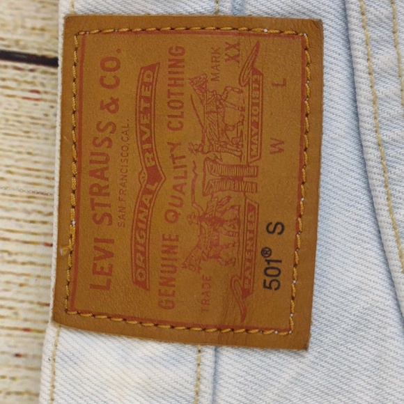 Levi's acid 501 wash button fly skinny jeans - Picture 9 of 15